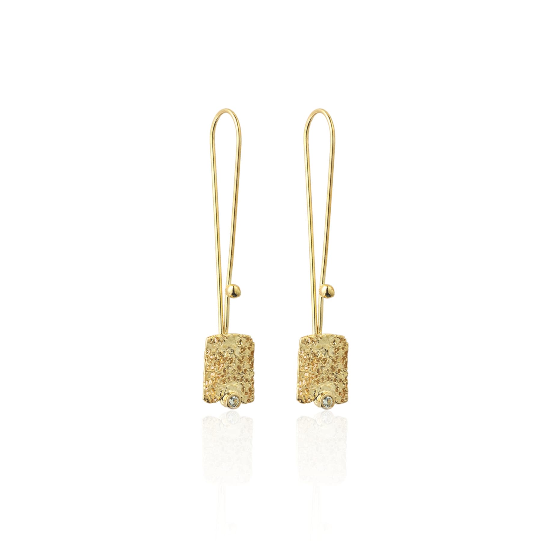 Purest Earring — handmade by Deniz Ar Studio, view 1