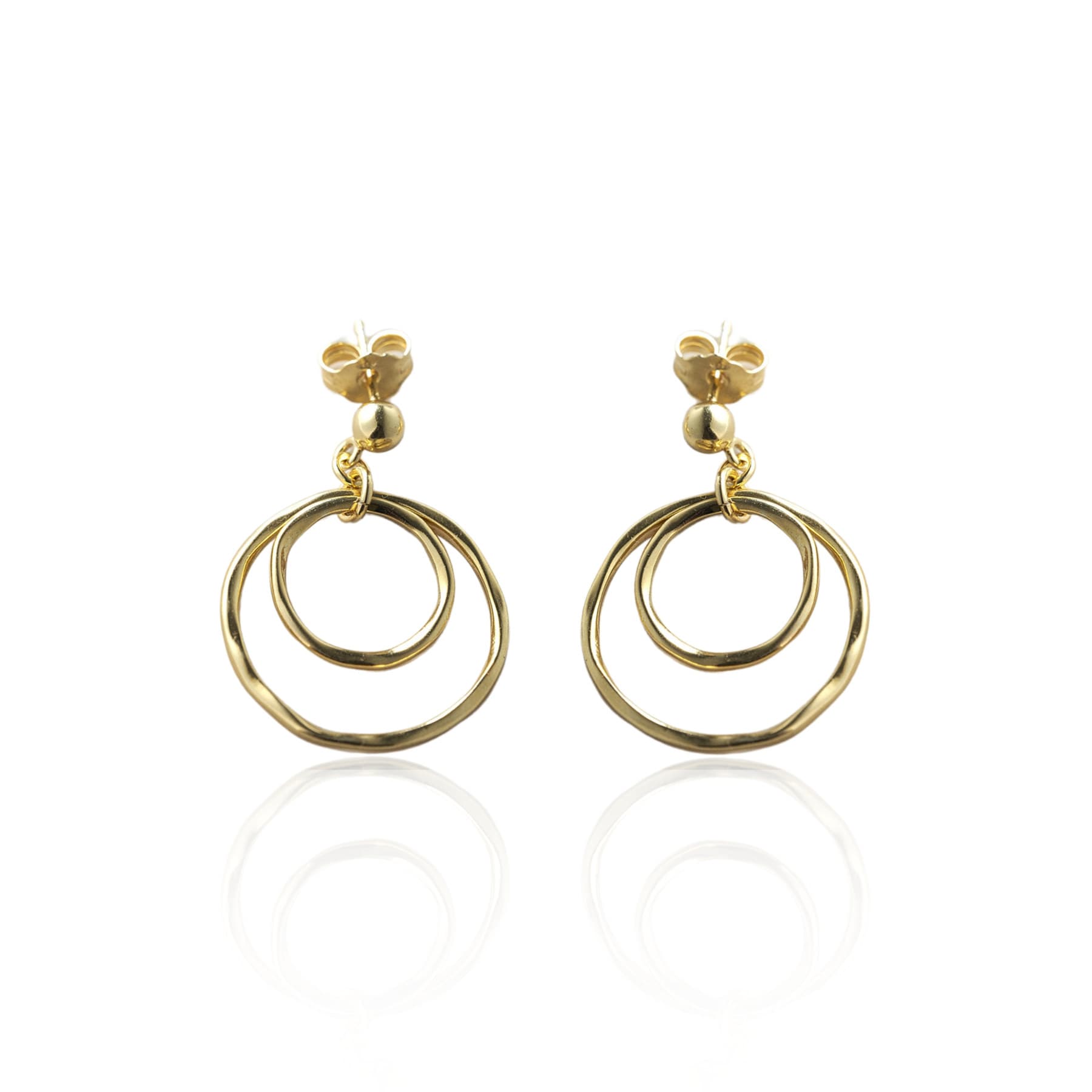 Loopy Earrings — handmade by Deniz Ar Studio, view 1