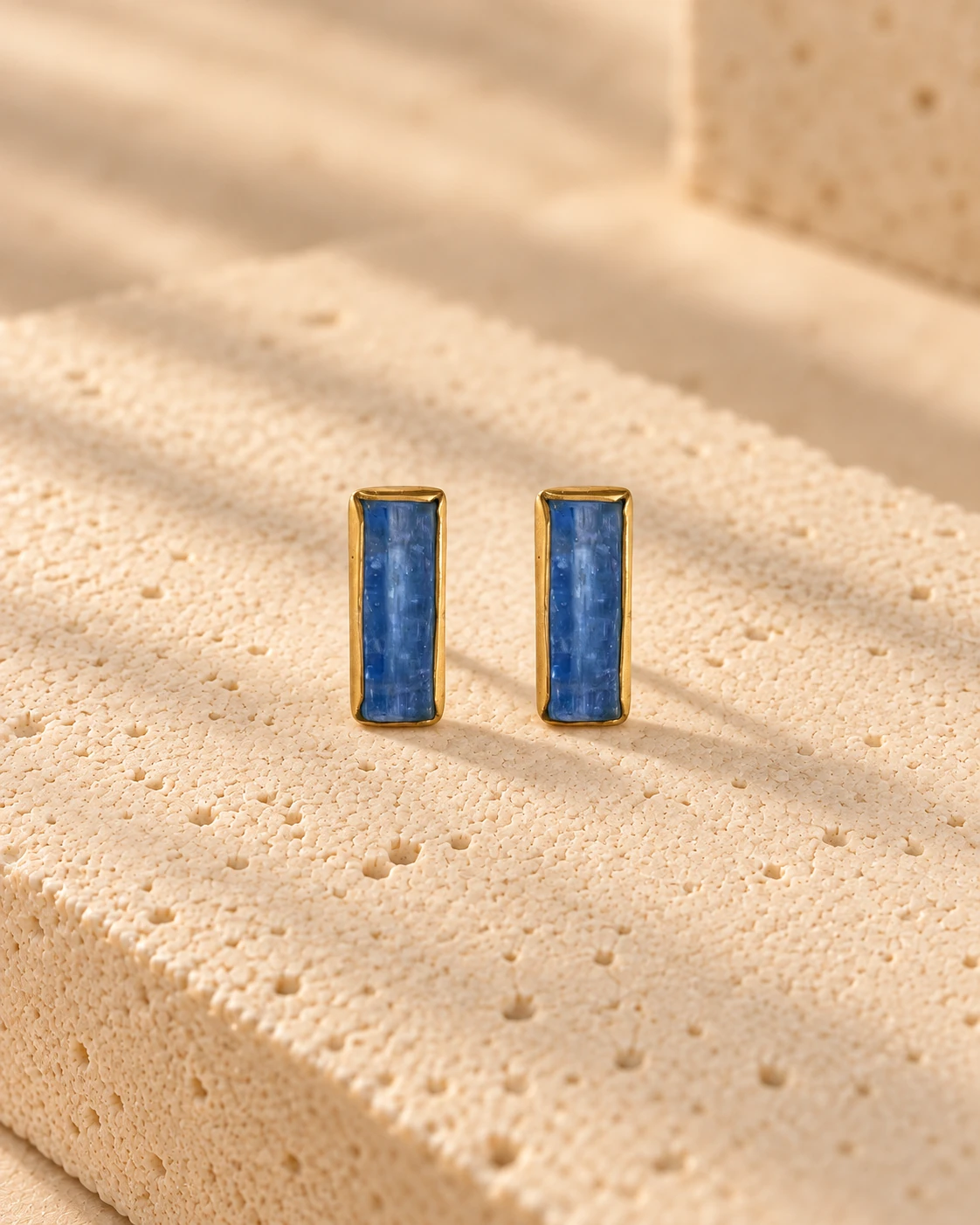 Mâhi Kyanite Stud Earrings