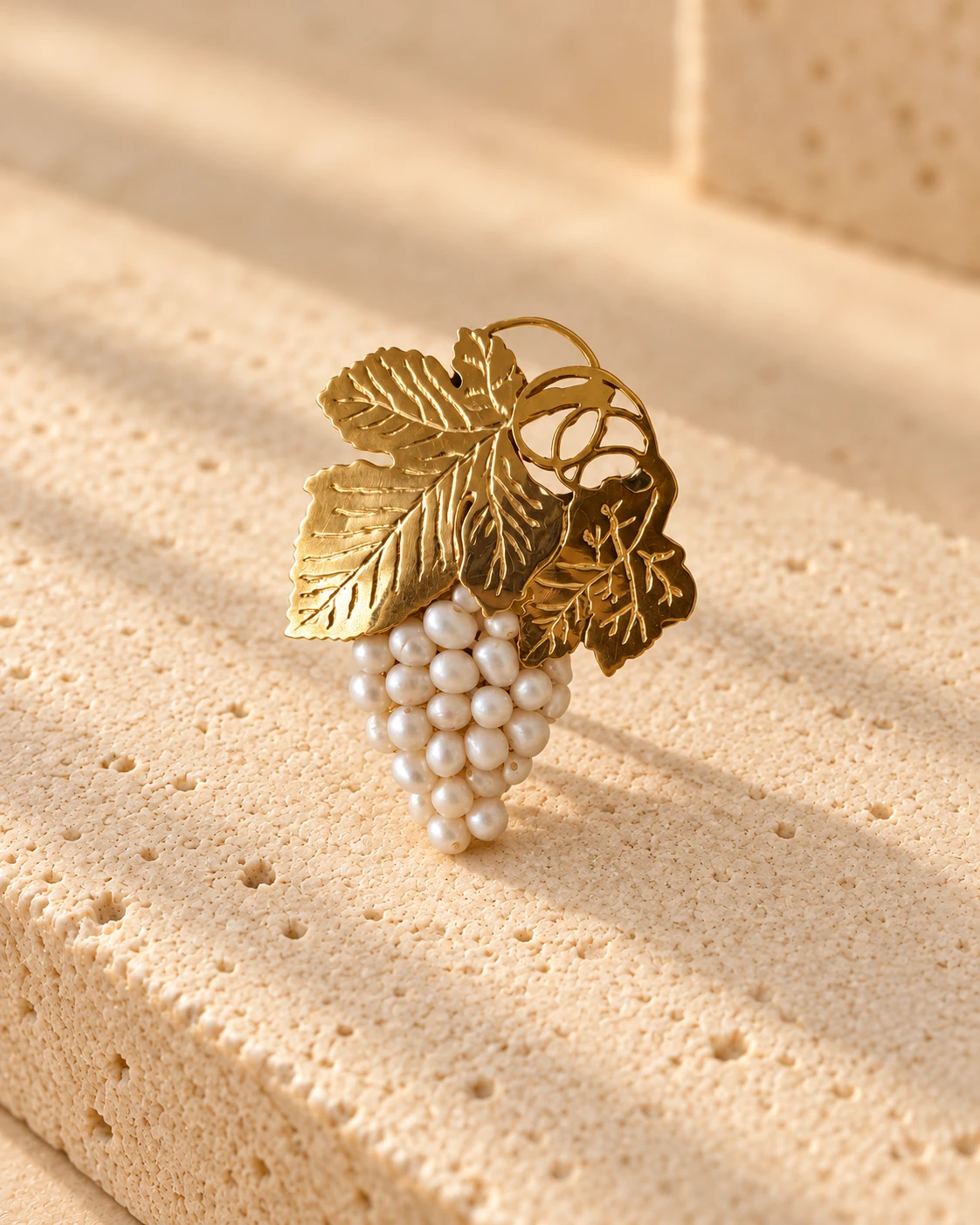 Demeter Grape Brooch